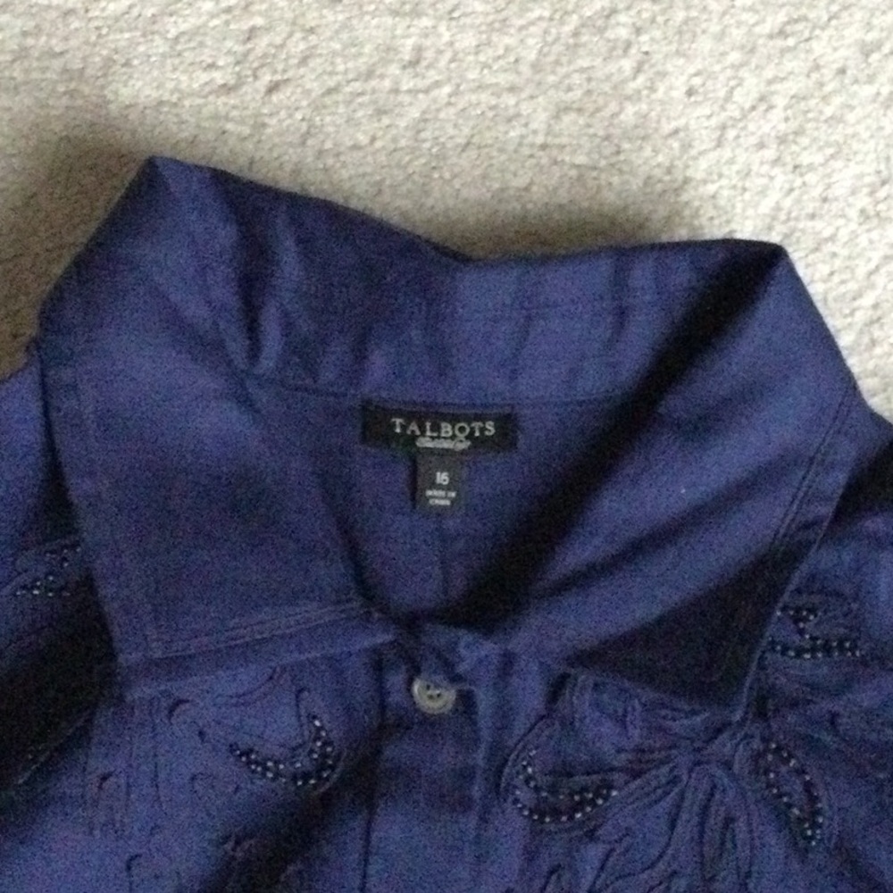 Talbots linen dress - Picture 2 of 10